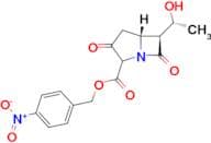 P-NITROBENZYL-6-(1-HYDROXYETHYL)-1-AZABICYCLO(3.2.0)HEPTANE-3,7-DIONE-2-CARBOXYLATE