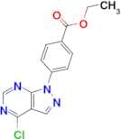 ETHYL 4-(4-CHLORO-1H-PYRAZOLO[3,4-D]PYRIMIDIN-1-YL)BENZOATE