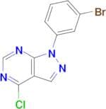 1-(3-BROMOPHENYL)-4-CHLORO-1H-PYRAZOLO[3,4-D]PYRIMIDINE