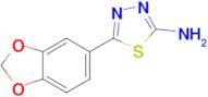 5-(BENZO[D][1,3]DIOXOL-5-YL)-1,3,4-THIADIAZOL-2-AMINE
