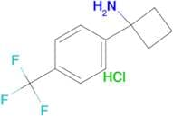1-[4-(Trifluoromethyl)phenyl]cyclobutan-1-amine hydrochloride