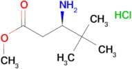 (R)-METHYL 3-AMINO-4,4-DIMETHYLPENTANATE HCL