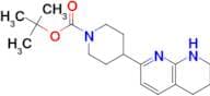 TERT-BUTYL 4-(5,6,7,8-TETRAHYDRO-1,8-NAPHTHYRIDIN-2-YL)PIPERIDINE-1-CARBOXYLATE