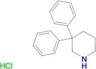 3,3-DIPHENYLPIPERIDINE HCL