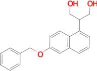 2-(6-(BENZYLOXY)NAPHTHALEN-1-YL)PROPANE-1,3-DIOL