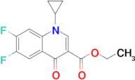 ETHYL 1-CYCLOPROPYL-6,7-DIFLUORO-4-OXO-1,4-DIHYDROQUINOLINE-3-CARBOXYLATE