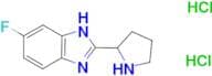 5-fluoro-2-(2-pyrrolidinyl)-1H-benzimidazole dihydrochloride