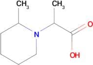 2-(2-methylpiperidin-1-yl)propanoic acid