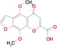 4,9-dimethoxy-5-oxo-5H-furo[3,2-g]chromene-7-carboxylic acid