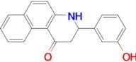 3-(3-hydroxyphenyl)-3,4-dihydrobenzo[f]quinolin-1(2H)-one