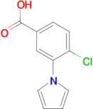 4-chloro-3-(1H-pyrrol-1-yl)benzoic acid