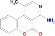 4-amino-1-methyl-5H-chromeno[3,4-c]pyridin-5-one