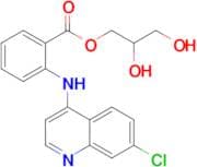 2,3-Dihydroxypropyl 2-((7-chloroquinolin-4-yl)amino)benzoate