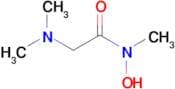 2-(Dimethylamino)-N-hydroxy-N-methylacetamide