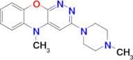 5-Methyl-3-(4-methylpiperazin-1-yl)-5H-benzo[b]pyridazino[4,3-e][1,4]oxazine