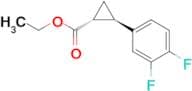 (1R,2R)-Ethyl 2-(3,4-difluorophenyl)cyclopropanecarboxylate