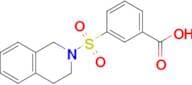 3-((3,4-Dihydroisoquinolin-2(1H)-yl)sulfonyl)benzoic acid