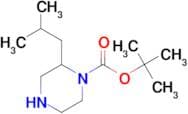 Tert-Butyl 2-isobutylpiperazine-1-carboxylate