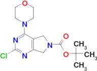 TERT-BUTYL 2-CHLORO-4-MORPHOLINO-5H-PYRROLO[3,4-D]PYRIMIDINE-6(7H)-CARBOXYLATE