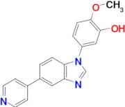 2-METHOXY-5-(5-(PYRIDIN-4-YL)-1H-BENZO[D]IMIDAZOL-1-YL)PHENOL