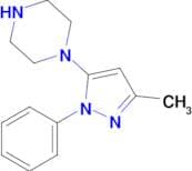 1-(3-Methyl-1-phenyl-1H-pyrazol-5-yl)piperazine