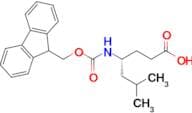 (R)-4-((((9H-Fluoren-9-yl)methoxy)carbonyl)amino)-6-methylheptanoic acid