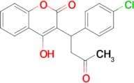3-(1-(4-Chlorophenyl)-3-oxobutyl)-4-hydroxy-2H-chromen-2-one