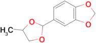5-(4-Methyl-1,3-dioxolan-2-yl)benzo[d][1,3]dioxole