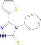4-phenyl-3-(2-thienyl)-1,2,4-triazoline-5-thione  98%