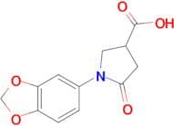 1-(1,3-benzodioxol-5-yl)-5-oxopyrrolidine-3-carboxylic acid