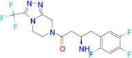 (3R)-3-amino-1-[3-(trifluoromethyl)-5H,6H,7H,8H-[1,2,4]triazolo[4,3-a]pyrazin-7-yl]-4-(2,4,5-trifl…