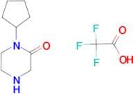 1-cyclopentyl-2-piperazinone trifluoroacetate