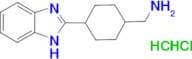 {[4-(1H-benzimidazol-2-yl)cyclohexyl]methyl}amine dihydrochloride