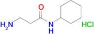 N~1~-cyclohexyl-β-alaninamide hydrochloride