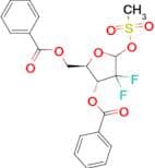 2-Deoxy-2,2-difluoro-D-erythro-pentofuranose-3,5-dibenzoate-1-methanesulfonate