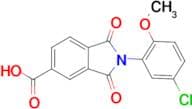 2-(5-chloro-2-methoxyphenyl)-1,3-dioxoisoindoline-5-carboxylic acid