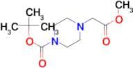 Tert-butyl 4-(2-methoxy-2-oxoethyl)piperazine-1-carboxylate