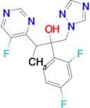 2-(2,4-difluorophenyl)-3-(5-fluoropyrimidin-4-yl)-1-(1H-1,2,4-triazol-1-yl)butan-2-ol