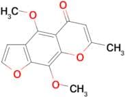4,9-dimethoxy-7-methyl-5H-furo[3,2-g]chromen-5-one