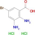 2,3-DIAMINO-5-BROMOBENZOIC ACID 2HCL