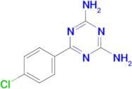 6-(4-Chlorophenyl)-1,3,5-triazine-2,4-diamine