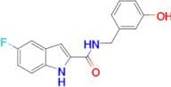 5-Fluoro-N-(3-hydroxybenzyl)-1H-indole-2-carboxamide