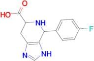 4-(4-fluorophenyl)-4,5,6,7-tetrahydro-3H-imidazo[4,5-c]pyridine-6-carboxylic acid