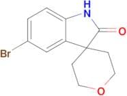 5-Bromo-2',3',5',6'-tetrahydrospiro[3H-indole-3,4'-[4H]pyran]-2(1H)-one