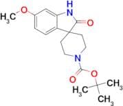 Tert-Butyl 6-methoxy-2-oxospiro[indoline-3,4'-piperidine]-1'-carboxylate