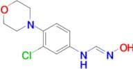 N-(3-Chloro-4-morpholinophenyl)-N'-hydroxyformimidamide