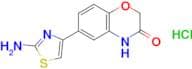 6-(2-Aminothiazol-4-yl)-2H-benzo[b][1,4]oxazin-3(4H)-one hydrochloride