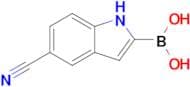 (5-Cyano-1H-indol-2-yl)boronic acid
