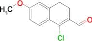 1-Chloro-6-methoxy-3,4-dihydronaphthalene-2-carbaldehyde