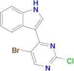 3-(5-Bromo-2-chloropyrimidin-4-yl)-1H-indole